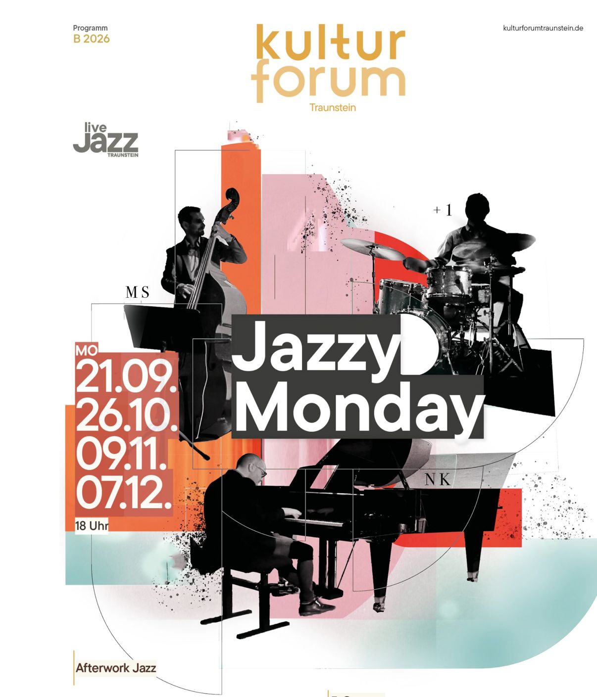 Jazzy Monday — Jazzreihe im Kulturforum Traunstein